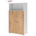 FlexWall | 4 OH | Türen + Korpus | mit Stellfüßen - buerostuhl24
