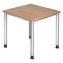 HILO 8 S | 80x80 | Schreibtisch höhenverstellbar - buerostuhl24