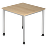 HILO 8 S | 80x80 | Schreibtisch höhenverstellbar - buerostuhl24