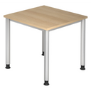 HILO 8 S | 80x80 | Schreibtisch höhenverstellbar - buerostuhl24