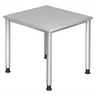 HILO 8 S | 80x80 | Schreibtisch höhenverstellbar - buerostuhl24