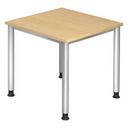 HILO 8 S | 80x80 | Schreibtisch höhenverstellbar - buerostuhl24