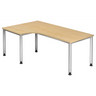 HILO 82 S | 200x120 | Schreibtisch höhenverstellbar - buerostuhl24