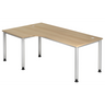 HILO 82 S | 200x120 | Schreibtisch höhenverstellbar - buerostuhl24