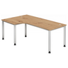 HILO 82 S | 200x120 | Schreibtisch höhenverstellbar - buerostuhl24