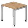 JAVA 8 S | 80x80 | Schreibtisch höhenverstellbar - buerostuhl24