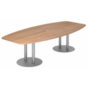KARAT S 28 S | 280 x 130 | mit Säulenfuß/Silber - Karat - buerostuhl24