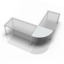 KONTOR KP 91 | 80x80 Viertelkreis
