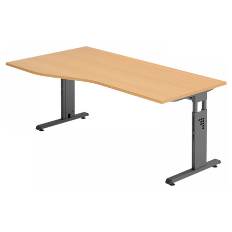 MEGA 18 G | 180x100 | Schreibtisch höhenverstellbar - buerostuhl24
