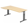 MEGA 18 G | 180x100 | Schreibtisch höhenverstellbar - buerostuhl24