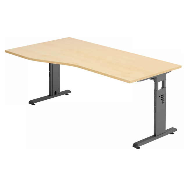 MEGA 18 G | 180x100 | Schreibtisch höhenverstellbar - buerostuhl24