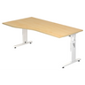MEGA 18 W | 180x100 | Schreibtisch höhenverstellbar - buerostuhl24