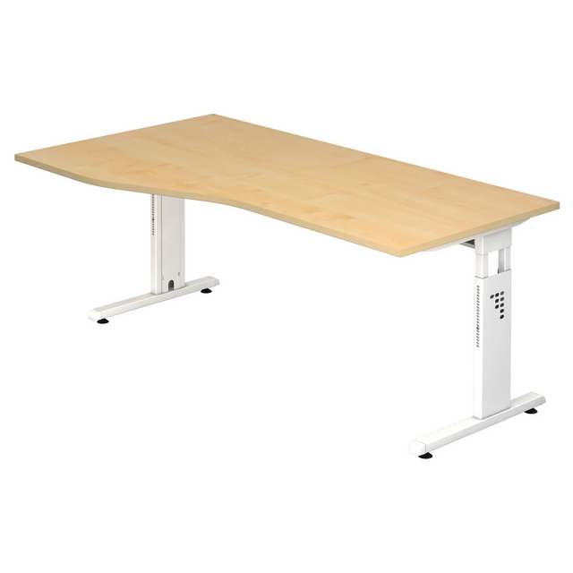 MEGA 18 W | 180x100 | Schreibtisch höhenverstellbar - buerostuhl24