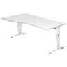 MEGA 18 W | 180x100 | Schreibtisch höhenverstellbar - buerostuhl24