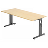 MEGA 19 G | 180x80 | Schreibtisch höhenverstellbar - buerostuhl24