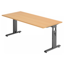 MEGA 19 G | 180x80 | Schreibtisch höhenverstellbar - buerostuhl24