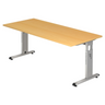 MEGA 19 S | 180x80 | Schreibtisch höhenverstellbar - buerostuhl24
