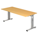 MEGA 19 S | 180x80 | Schreibtisch höhenverstellbar - buerostuhl24