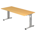 MEGA 19 S | 180x80 | Schreibtisch höhenverstellbar - buerostuhl24