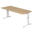MEGA 19 W | 180x80 | Schreibtisch höhenverstellbar - buerostuhl24