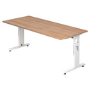 MEGA 19 W | 180x80 | Schreibtisch höhenverstellbar - buerostuhl24