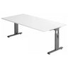 MEGA 2E G | 200x100 | Schreibtisch höhenverstellbar - buerostuhl24