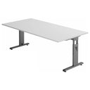 MEGA 2E G | 200x100 | Schreibtisch höhenverstellbar - buerostuhl24