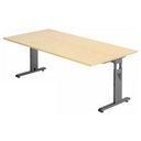 MEGA 2E G | 200x100 | Schreibtisch höhenverstellbar - buerostuhl24