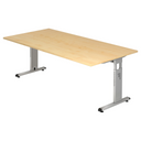 MEGA 2E S | 200x100 | Schreibtisch höhenverstellbar - buerostuhl24