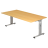MEGA 2E S | 200x100 | Schreibtisch höhenverstellbar - buerostuhl24