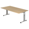 MEGA 2E S | 200x100 | Schreibtisch höhenverstellbar - buerostuhl24