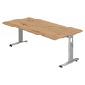 MEGA 2E S | 200x100 | Schreibtisch höhenverstellbar - buerostuhl24