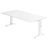 MEGA 2E W | 200x100 | Schreibtisch höhenverstellbar - buerostuhl24