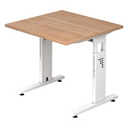 MEGA 8 W | 80x80 | Schreibtisch höhenverstellbar - buerostuhl24