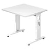 MEGA 8 W | 80x80 | Schreibtisch höhenverstellbar - buerostuhl24