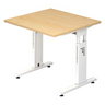 MEGA 8 W | 80x80 | Schreibtisch höhenverstellbar - buerostuhl24