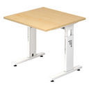 MEGA 8 W | 80x80 | Schreibtisch höhenverstellbar - buerostuhl24