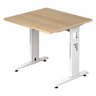 MEGA 8 W | 80x80 | Schreibtisch höhenverstellbar - buerostuhl24