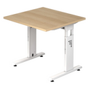MEGA 8 W | 80x80 | Schreibtisch höhenverstellbar - buerostuhl24