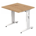 MEGA 8 W | 80x80 | Schreibtisch höhenverstellbar - buerostuhl24