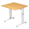 MEGA 8 W | 80x80 | Schreibtisch höhenverstellbar - buerostuhl24
