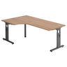 MEGA 82 G | 200x120 | Schreibtisch höhenverstellbar - buerostuhl24