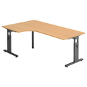 MEGA 82 G | 200x120 | Schreibtisch höhenverstellbar - buerostuhl24