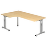 MEGA 82 S | 200x120 | Schreibtisch höhenverstellbar - buerostuhl24