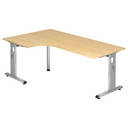 MEGA 82 S | 200x120 | Schreibtisch höhenverstellbar - buerostuhl24