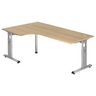 MEGA 82 S | 200x120 | Schreibtisch höhenverstellbar - buerostuhl24