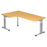 MEGA 82 S | 200x120 | Schreibtisch höhenverstellbar - buerostuhl24