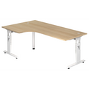 MEGA 82 W | 200x120 | Schreibtisch höhenverstellbar - buerostuhl24