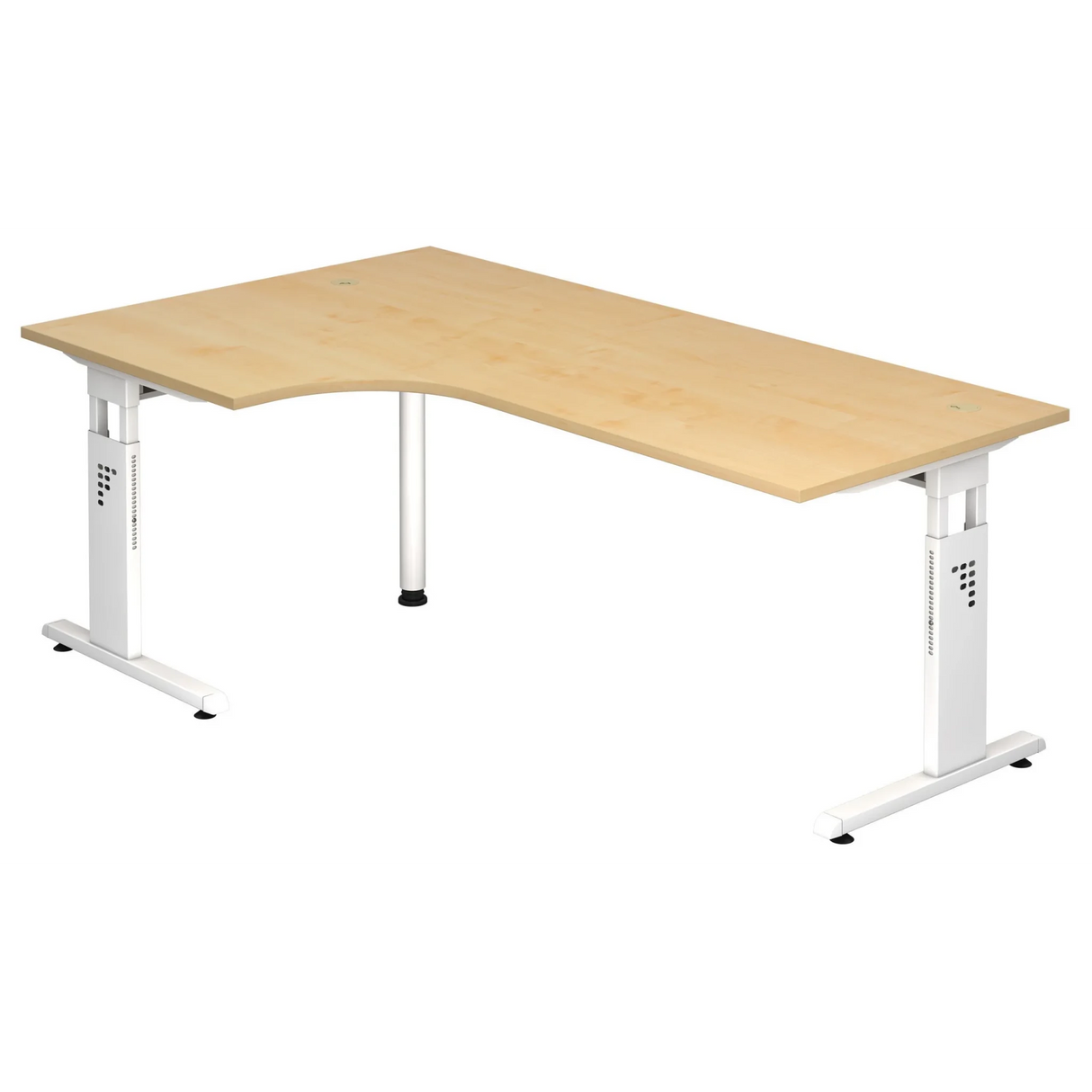 MEGA 82 W | 200x120 | Schreibtisch höhenverstellbar - buerostuhl24