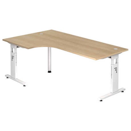 MEGA 82 W | 200x120 | Schreibtisch höhenverstellbar - buerostuhl24